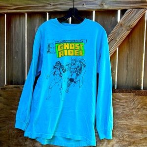 Every man’s dream of a Marvel shirt.